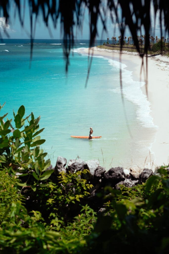 Surfing at Boa Vida Rote