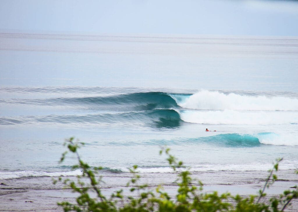 Surfing at Boa Vida Rote