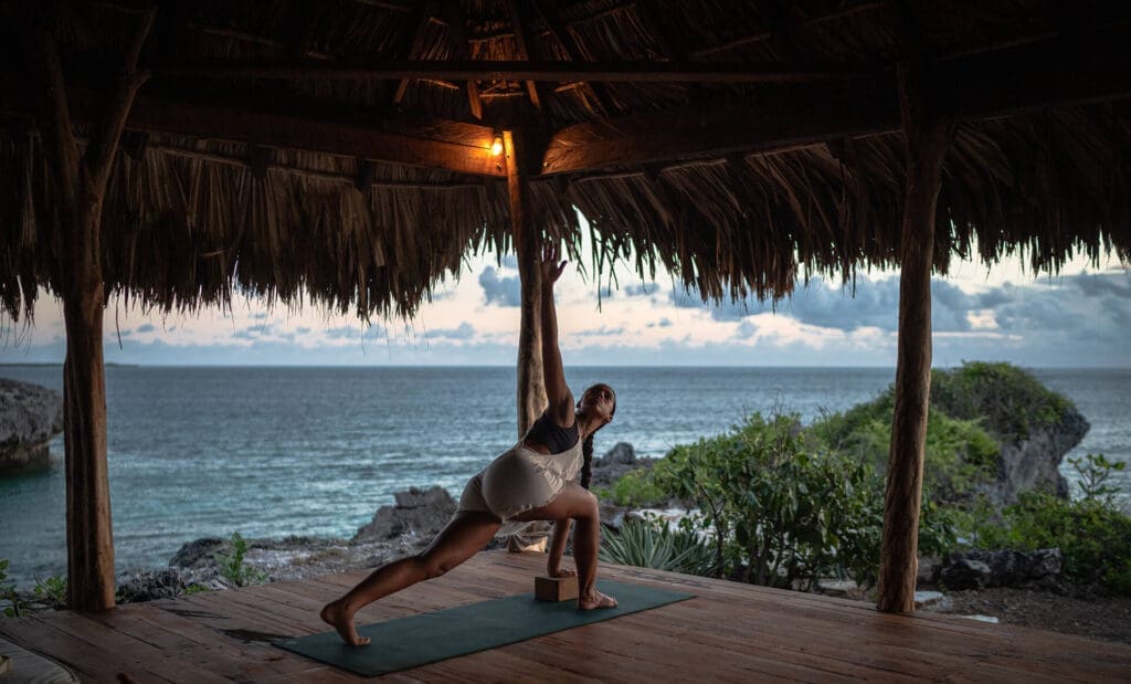 Yoga shala at Boa Vida Rote