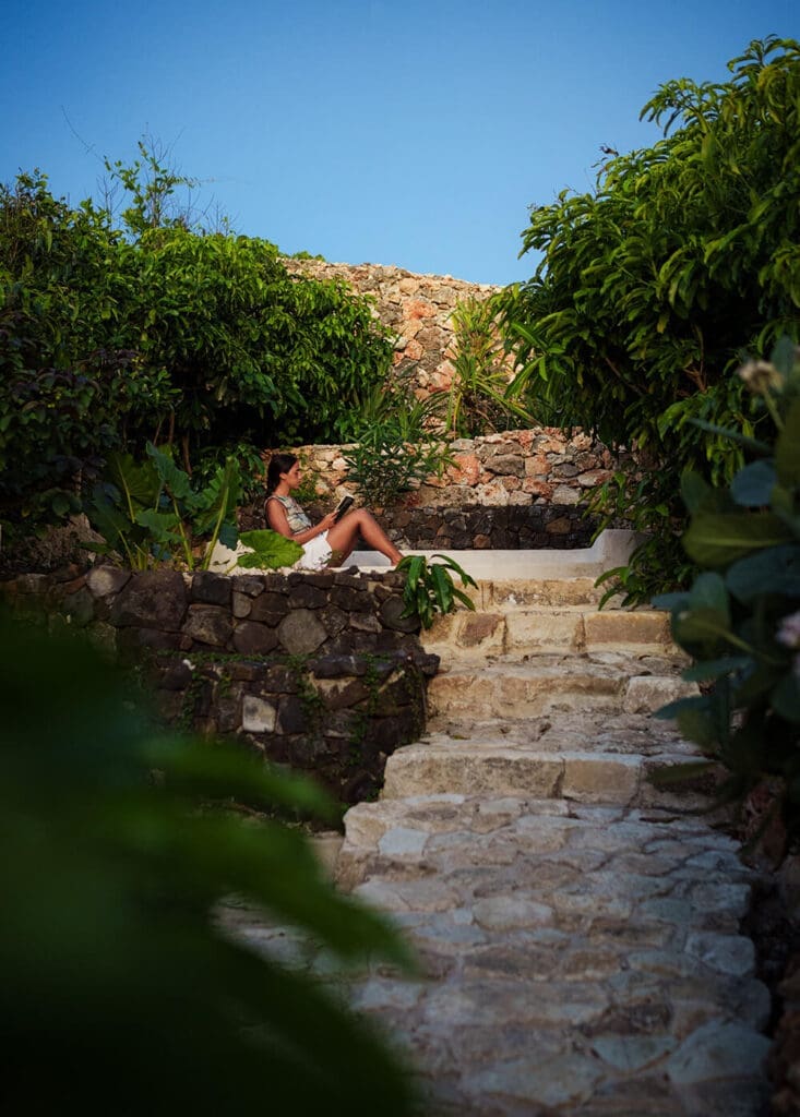 Rumah Nit back terrace, Boa Vida Rote
