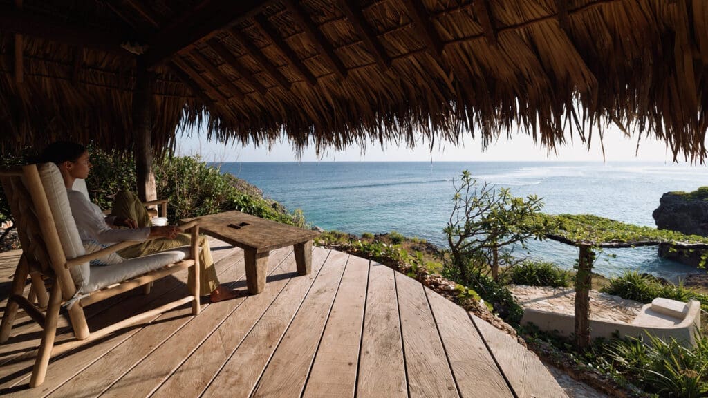 View from Rumah Nit terrace, Boa Vida Rote