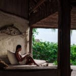 Interior space of Rumah U'u, Boa Vida Rote
