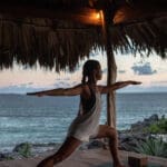 Yoga session at Boa Vida Rote