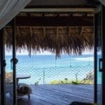 Ocean view from a room at Boa Vida Rote