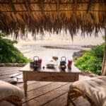 Breakfast on the terrace at Rumah Re, Boa Vida Rote