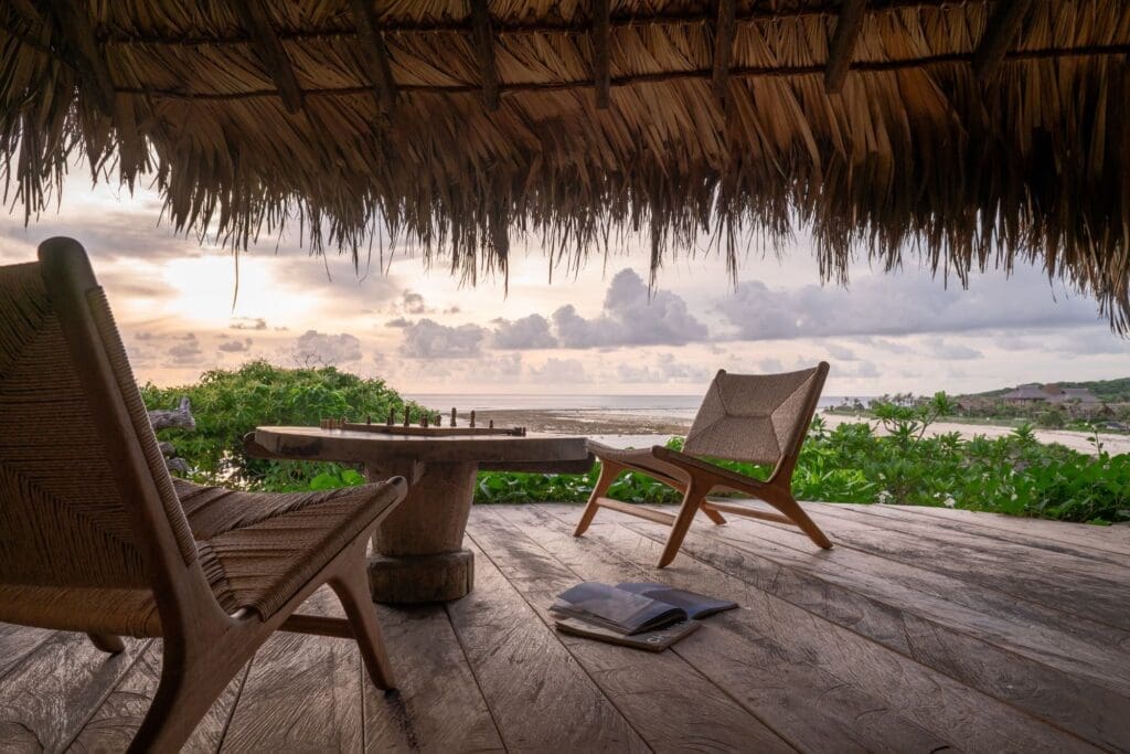 Rumah Suti terrace with ocean view, Boa Vida Rote