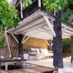 Treehouse room exterior at Boa Vida Rote